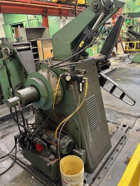 14" x 0.156" Minster #10261SHB, Servo Feed Line, 10,000 lb. coil capacity, 33" mandrel width, 72" max. coil - Image 3