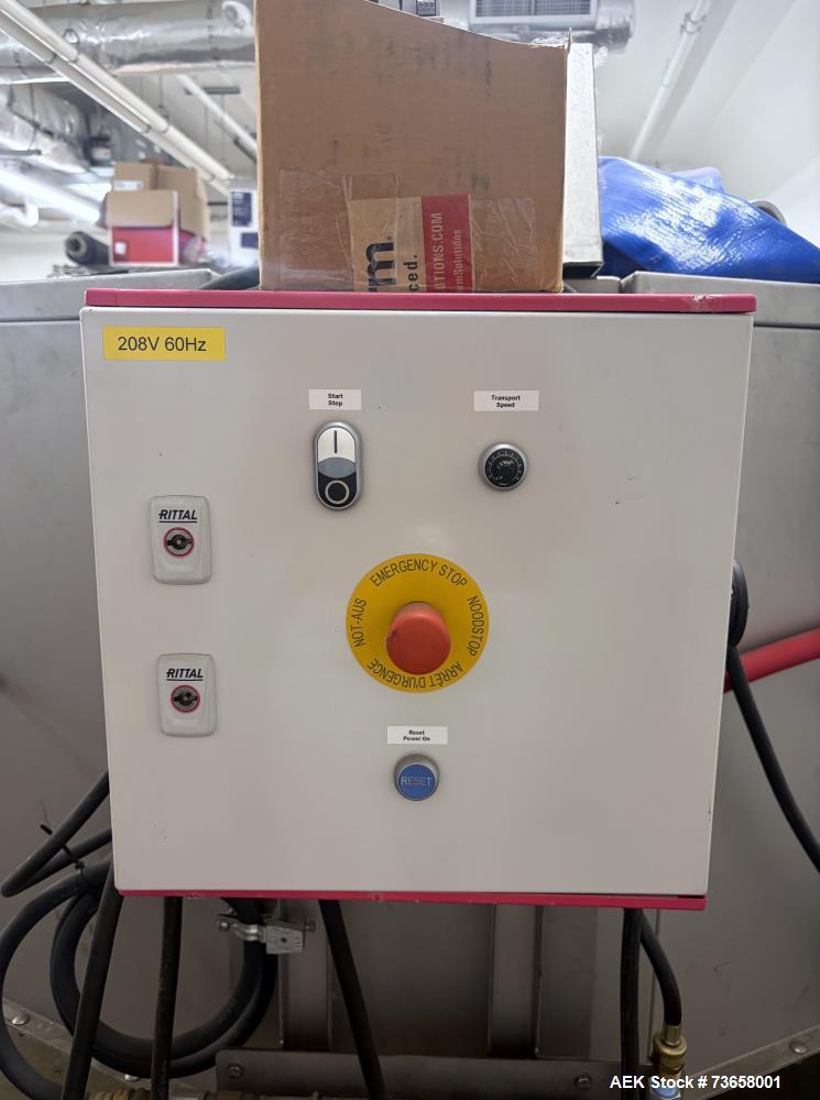 Unifortes #UNI-BTC400.300, Carousel Tunnel Washer, up to 400 pieces/hr., 2021 - Image 5