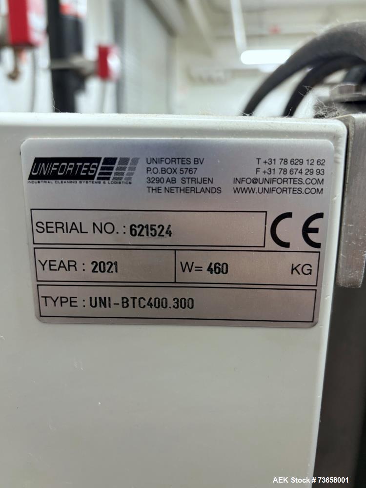 Unifortes #UNI-BTC400.300, Carousel Tunnel Washer, up to 400 pieces/hr., 2021 - Image 6
