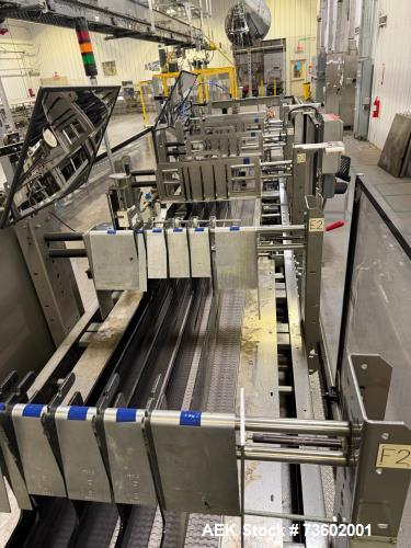 Hartness #2800, Automatic Drop Case Packer, up to 40 cases/min., Allen Bradley Control Logix PLC - Image 1