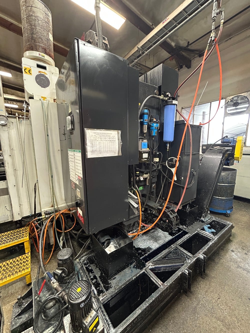 OKK #VM5 III, CNC Vertical Machining Center, 4-axis, 13,000 RPM, 20 automatic tool changer, 2009 - Image 7