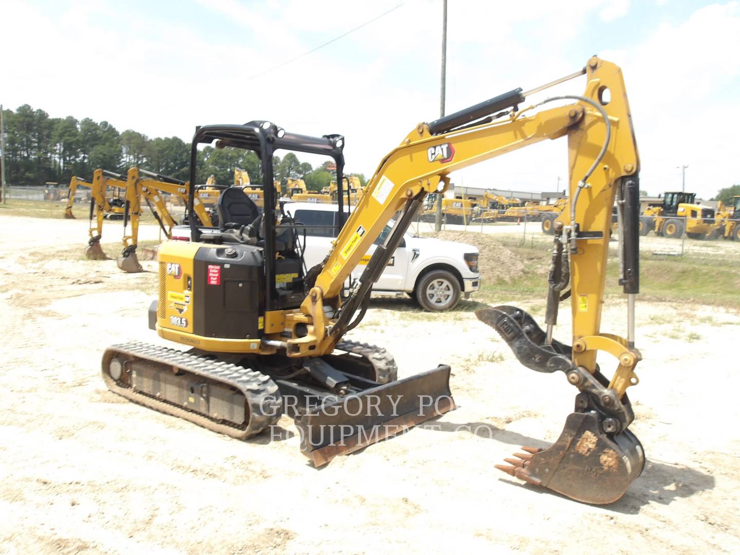 Caterpillar 303.507CR, 151 hours, S/N: RE904617, 2024 - Image 2