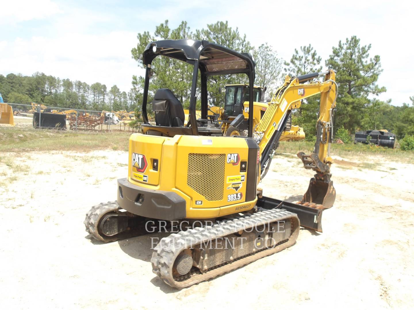 Caterpillar 303.507CR, 151 hours, S/N: RE904617, 2024 - Image 3