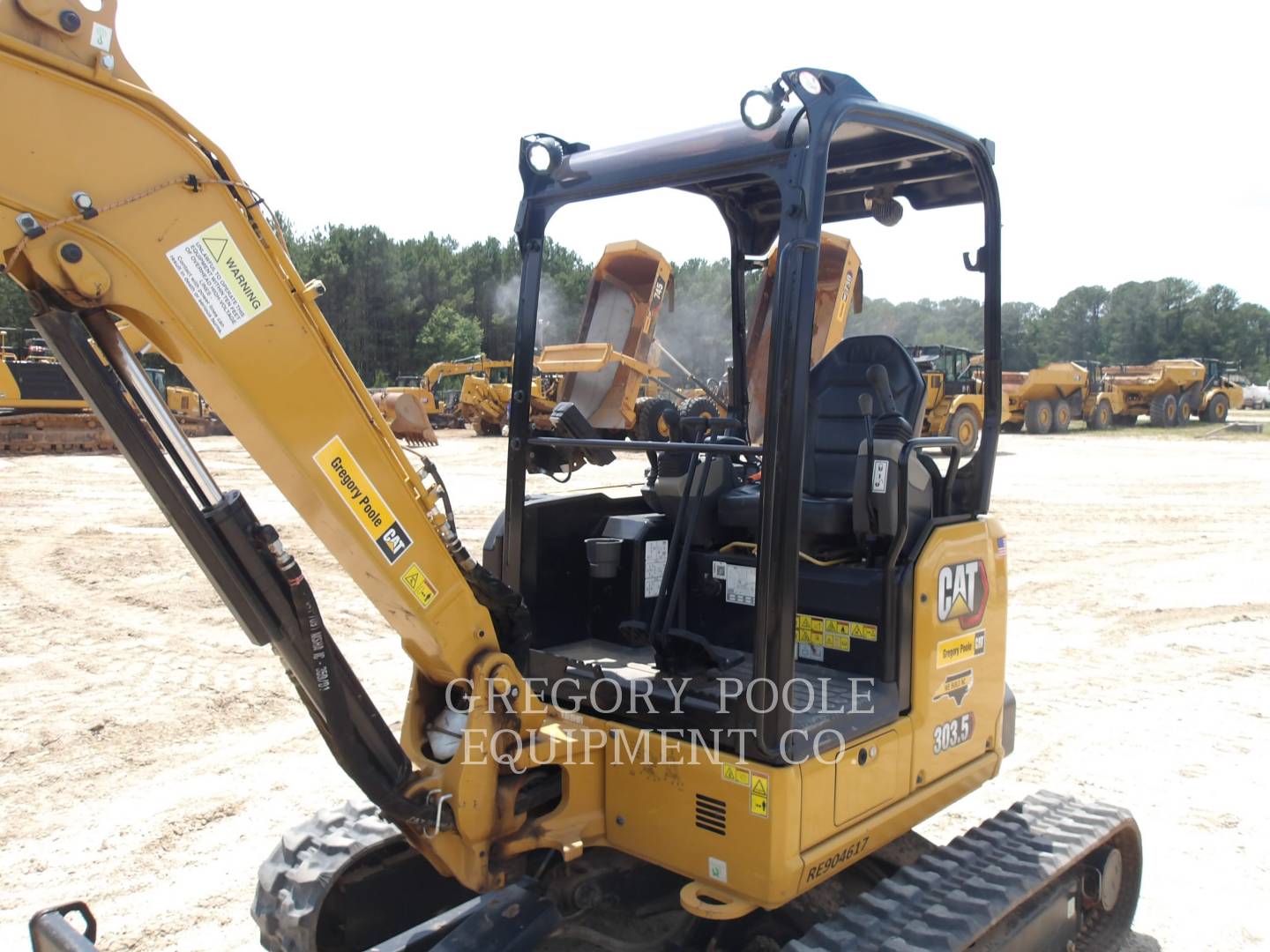 Caterpillar 303.507CR, 151 hours, S/N: RE904617, 2024 - Image 5