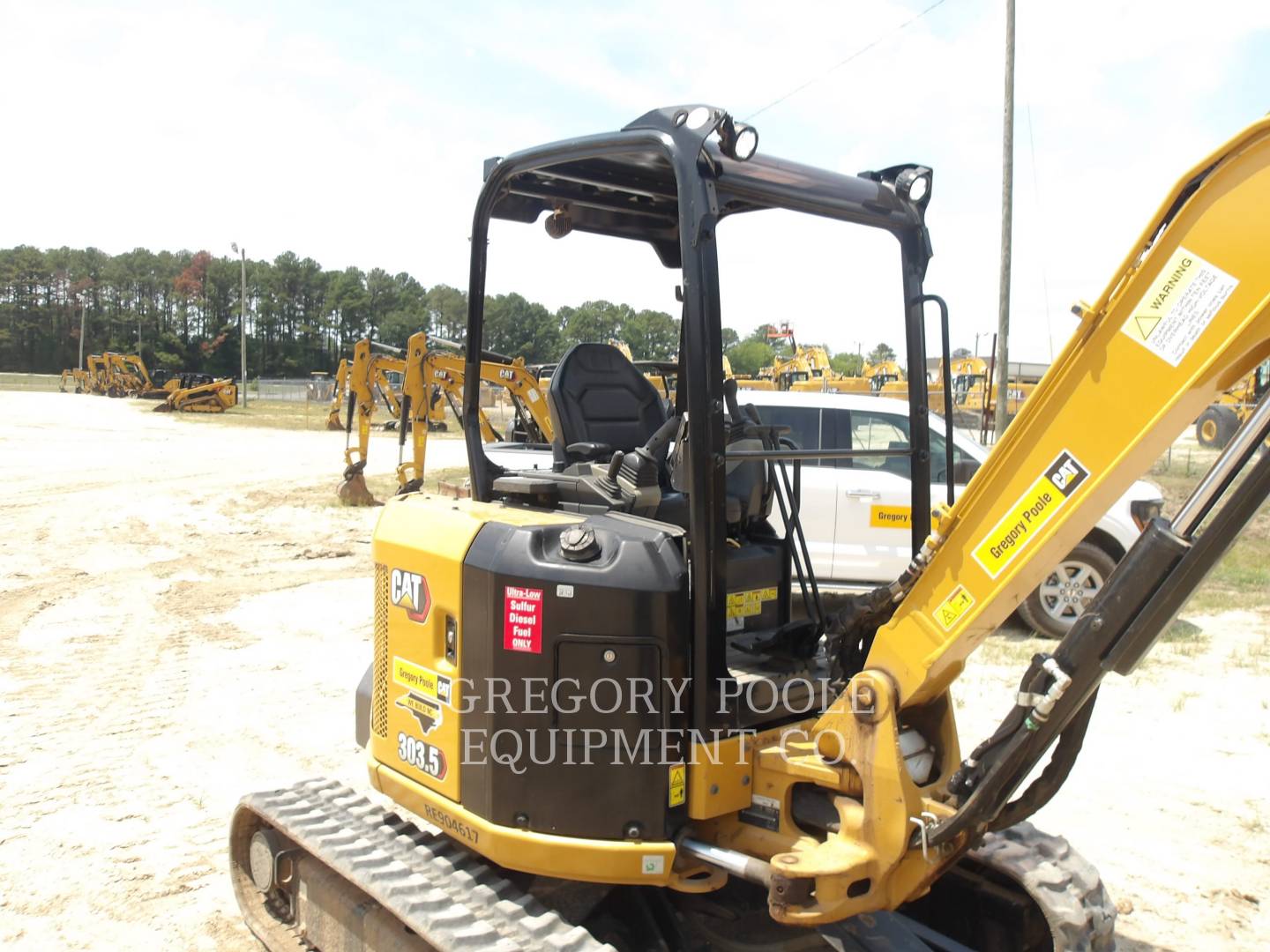 Caterpillar 303.507CR, 151 hours, S/N: RE904617, 2024 - Image 7