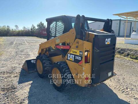 Cat 242D, Skid Steer Loader, 2796 hours, S/N: DZT03429, 2017 - Image 4