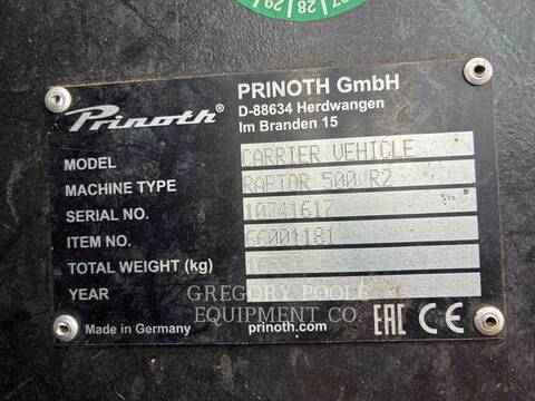 Prinoth RAPTOR 500 R2, 1173 hours, S/N: 10741617, 2024 - Image 6