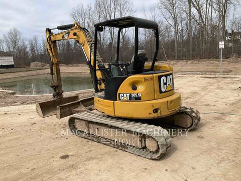 Caterpillar 305.5ECR, 1662 hours, S/N: FKY02313, 2014 - Image 4