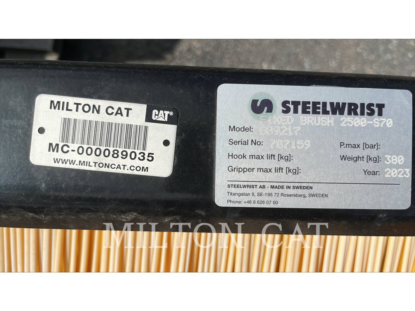 Other 320-325 FIXED BROOM S70, Broom, S/N: 707159, 2023 - Image 5