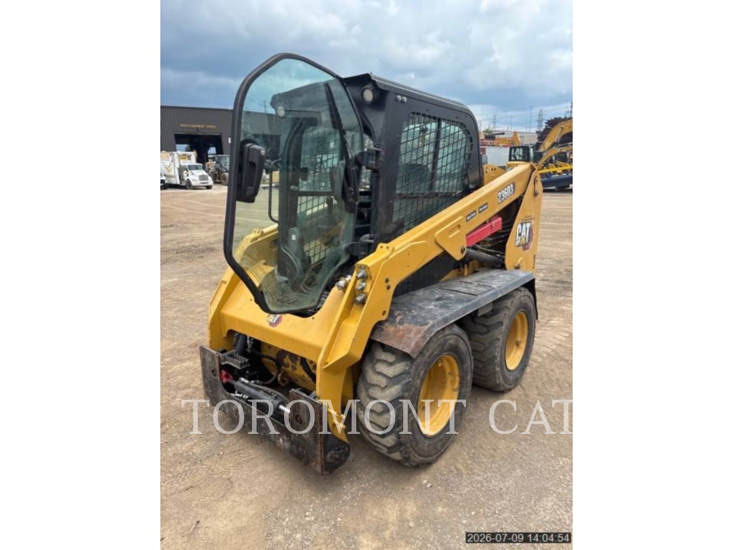 Cat 236D3, Skid Steer Loader, 1205 hours, S/N: KXL01948, 2022 - Image 1