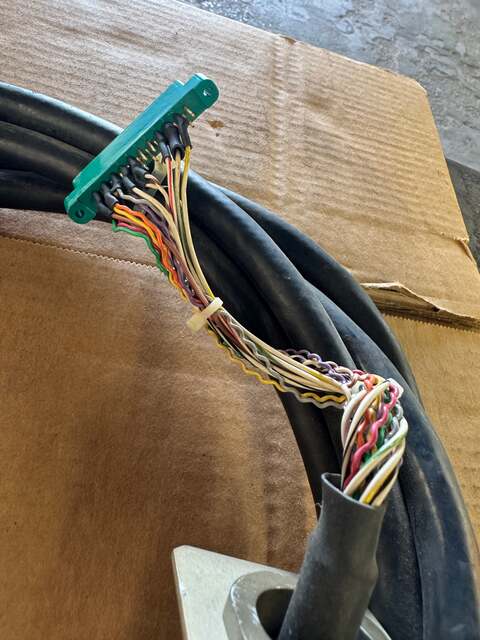 Modicon W602-012 Cable Assembly 150V Untested Surplus - Image 3