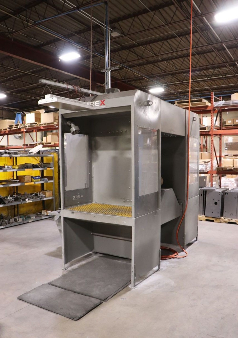 4000 cfm Airex #WDDT4-2, 2-sided wet type downdraft table dust collector system - Image 4