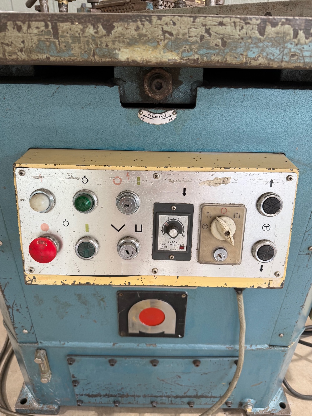 1/8" x 8-5/8" x 8-5/8" Amada #CSW-220, Hydraulic Twin Head Notching Machine, Crop: 4x2", 3HP (Others Availble) - Image 7