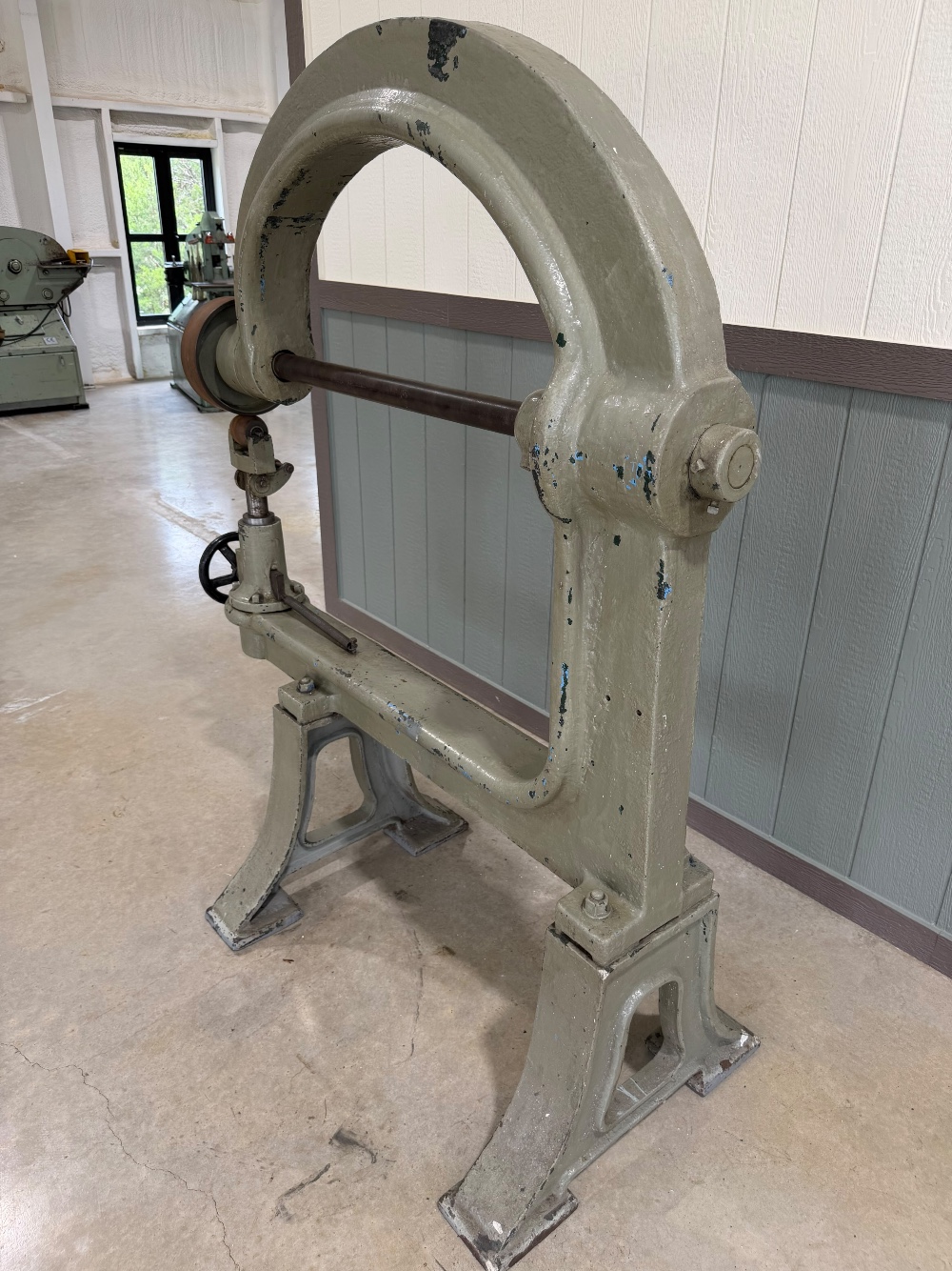 42" Unbranded English Wheeling Machine (FJ Edward's M Type Copy) Including 1x Wheel & Lower Roll, (Multiple - Image 4