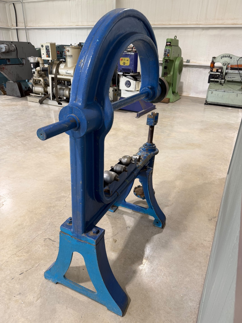 42" FJ Edwards M Type English Wheeling Machine, Including 1x Wheel & 5 x Lower Rolls, (Multiple Available) - Image 4
