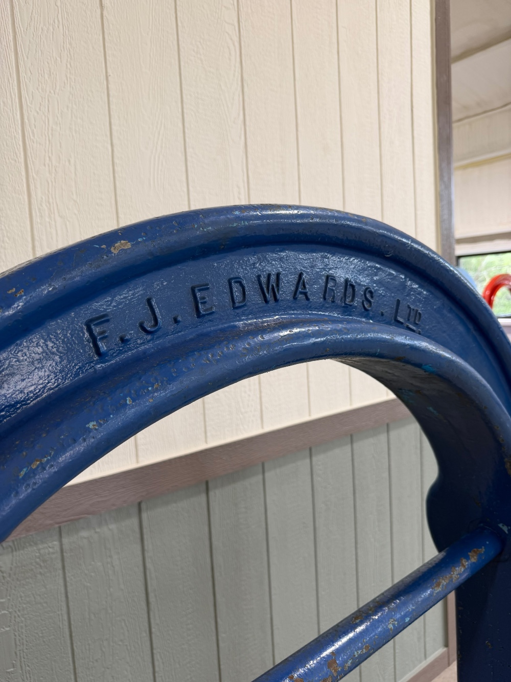 42" FJ Edwards M Type English Wheeling Machine, Including 1x Wheel & 5 x Lower Rolls, (Multiple Available) - Image 6