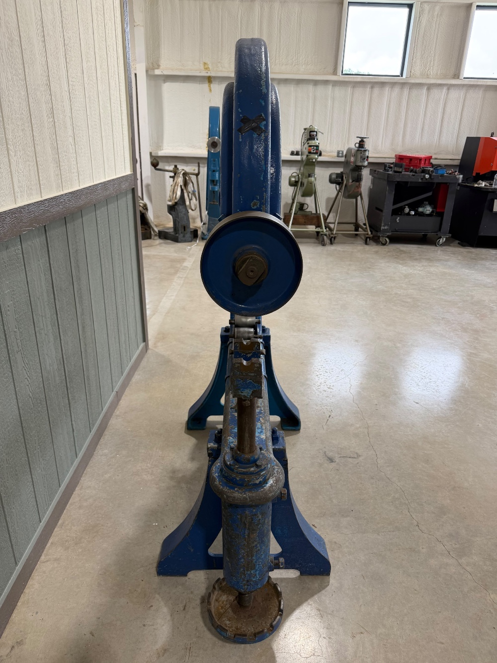 42" FJ Edwards M Type English Wheeling Machine, Including 1x Wheel & 5 x Lower Rolls, (Multiple Available) - Image 9