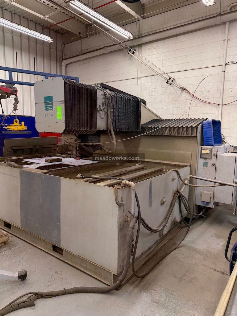 Flow, Waterjet Cutting Machine, 5-Axis, FlowMaster Control, w/ Gorbel gantry crane & Weha material handling - Image 2
