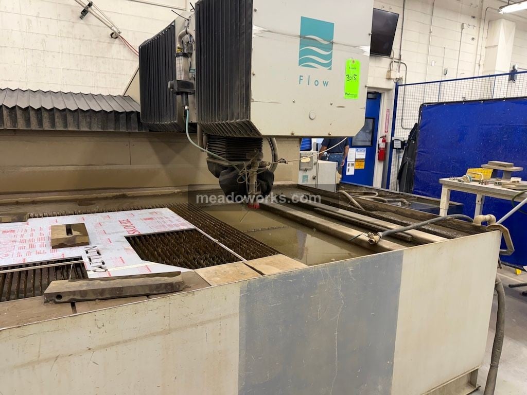 Flow, Waterjet Cutting Machine, 5-Axis, FlowMaster Control, w/ Gorbel gantry crane & Weha material handling - Image 3