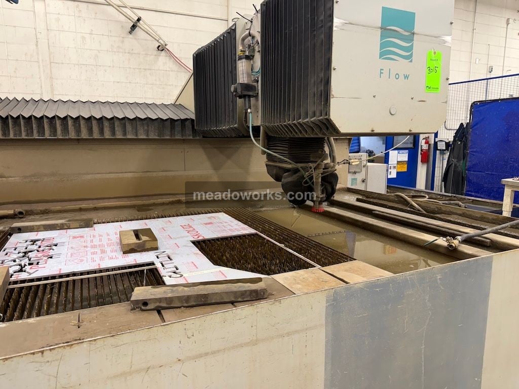 Flow, Waterjet Cutting Machine, 5-Axis, FlowMaster Control, w/ Gorbel gantry crane & Weha material handling - Image 6