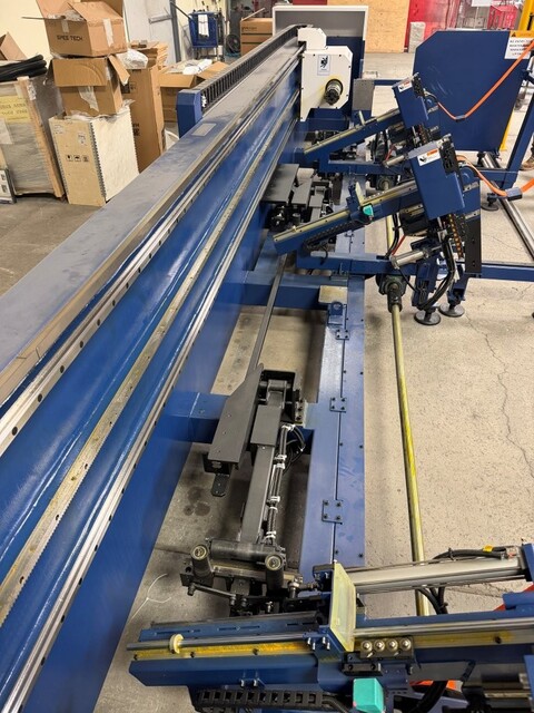 HSG #R2, CNC fiber tube laser cutting system, 6000 watt, 0.47" - 9.45" round tube, 3.3' - 21.3' tube length - Image 8