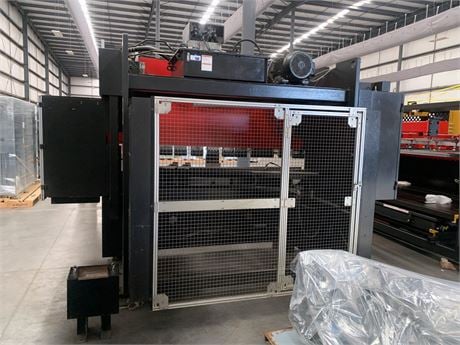 88 Ton, Amada #HS-8025, Hydraulic Press Brake, 8.4' overall, 7.9" stroke, 16.5" throat, 5-Axis backgauge - Image 6