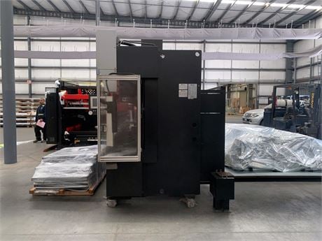 88 Ton, Amada #HS-8025, Hydraulic Press Brake, 8.4' overall, 7.9" stroke, 16.5" throat, 5-Axis backgauge - Image 8