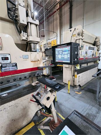 90 Ton, Cincinnati #Proform-90PF, CNC Hydraulic Press Brake, 8' overall, 78.5" between housing, 8" stroke - Image 2
