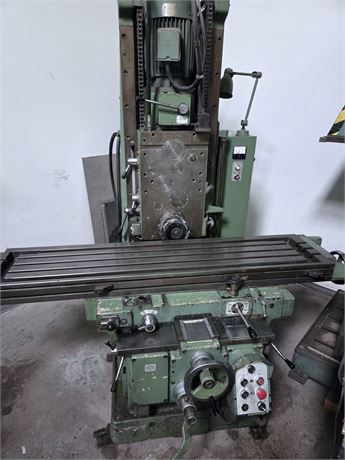 OKK #MH-3P, Horizontal Milling Machine, 14" x 65" table, #50NS, 1600 RPM, 7.5 HP - Image 1