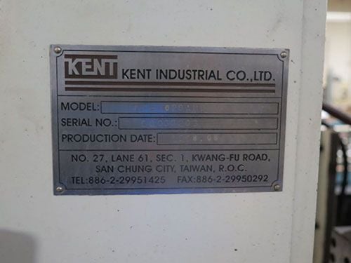 10" x 20" Kent #KGS-1020AHD, automatic surface grinder, 3-axis automatic feed, 2008 - Image 2