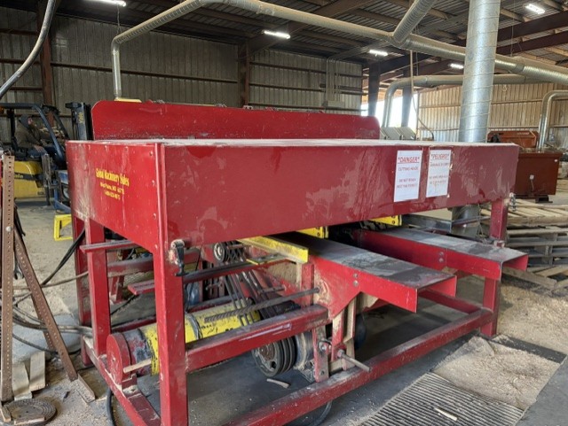 Bob Hanna, Double Head Notcher, 25 HP heads, 96" stringer capacity, w/ unscrambler - Image 2