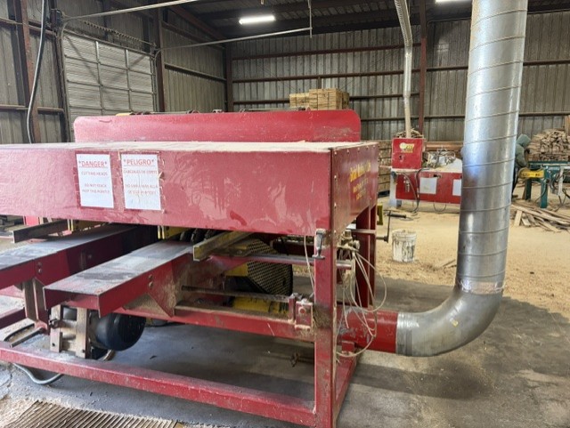Bob Hanna, Double Head Notcher, 25 HP heads, 96" stringer capacity, w/ unscrambler - Image 3