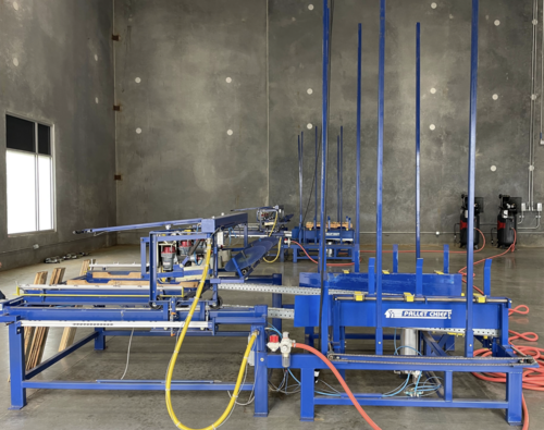 Pallet Chief #PCII, (2) Pallet Nailers w/ Stackers & Air Compressors, 2022 - Image 1