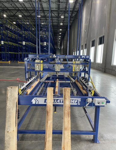 Pallet Chief #PCII, (2) Pallet Nailers w/ Stackers & Air Compressors, 2022 - Image 3
