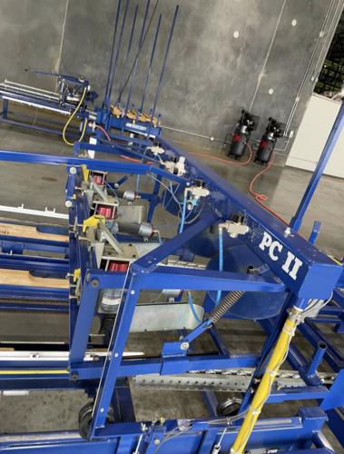 Pallet Chief #PCII, (2) Pallet Nailers w/ Stackers & Air Compressors, 2022 - Image 4
