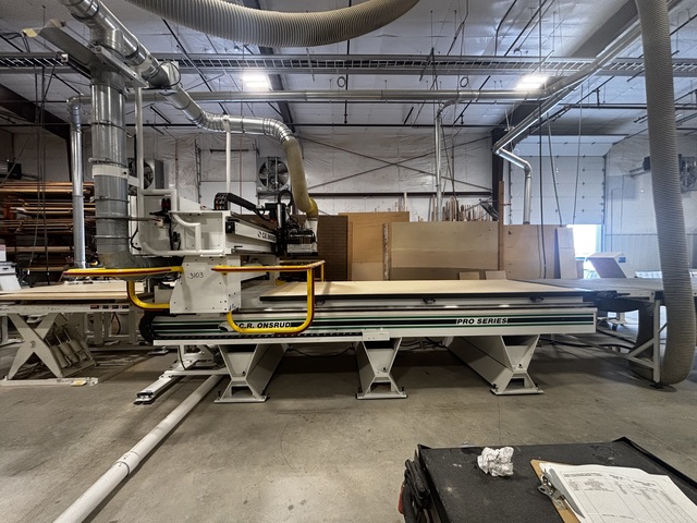 Onsrud #145G18AD, CNC Router, 5' x 12' table, 3-axis, HSK 63 tooling, Fanuc control, 2016 - Image 1