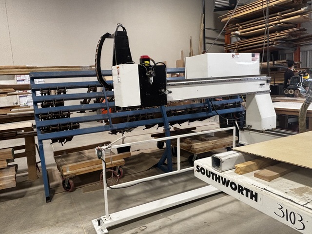 Onsrud #145G18AD, CNC Router, 5' x 12' table, 3-axis, HSK 63 tooling, Fanuc control, 2016 - Image 4