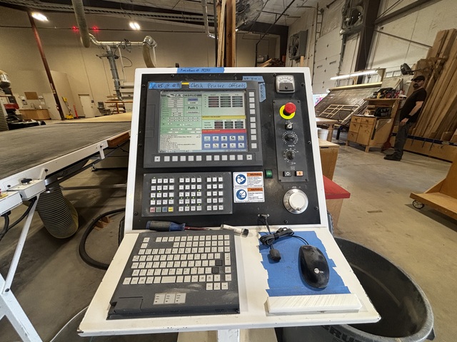Onsrud #145G18AD, CNC Router, 5' x 12' table, 3-axis, HSK 63 tooling, Fanuc control, 2016 - Image 7