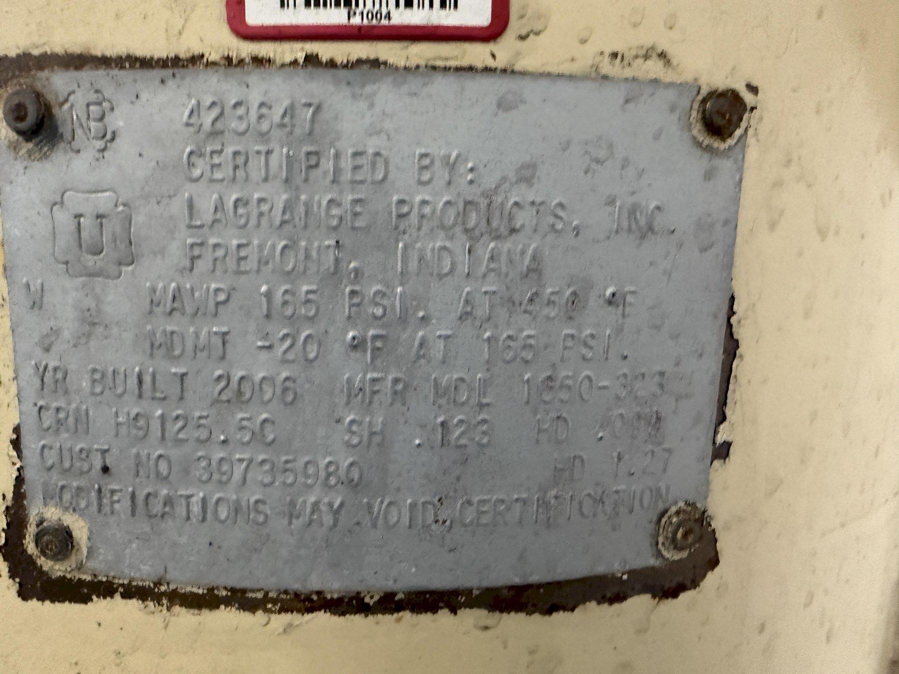 Ingersoll-Rand #NLM-1500, air discharge module, 165 PSI max. - Image 3
