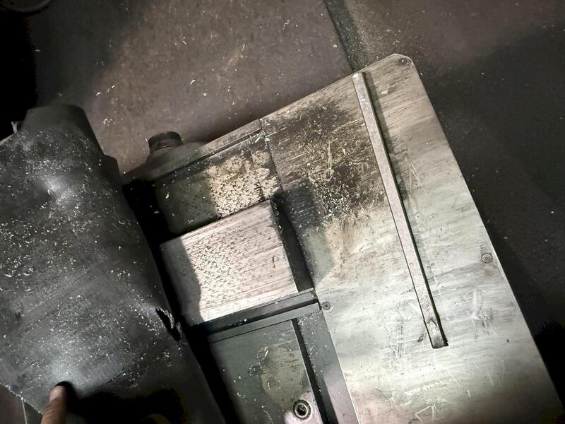 3" DeVlieg #3H-48, floor type horizontal boring mill, 48" x 35" table, 25-1200 RPM, #40 taper, 3-Axis digital - Image 3