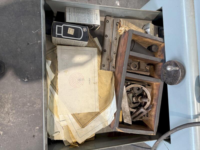 14" Covel, optical comparator - Image 9