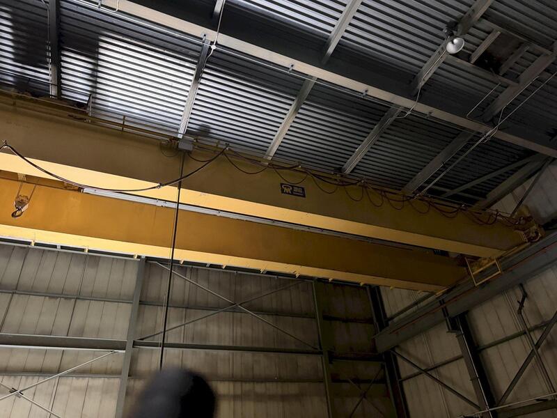 50/10 Ton, Orley Meyer, 68' Span, double girder overhead bridge crane - Image 3