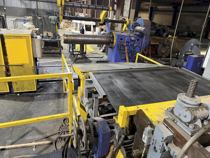 60" x .25" Dahlstrom, cut-to-length line, 40,000 lb. - Image 10