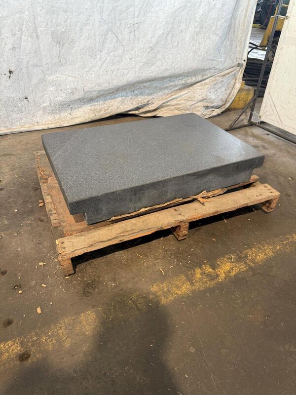 36" x 24" x 5-1/4" Mitchell, granite surface plate, like new - Image 3