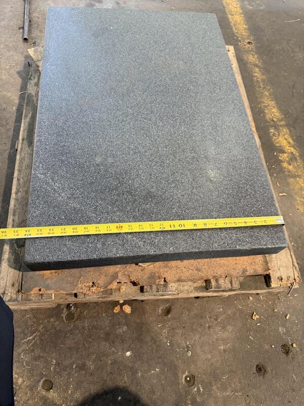 36" x 24" x 5-1/4" Mitchell, granite surface plate, like new - Image 7