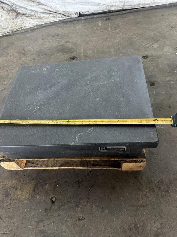 18" x 24" x 4-1/2" Mitchell, granite inspection table, .00006 accuracy, 2021 - Image 5
