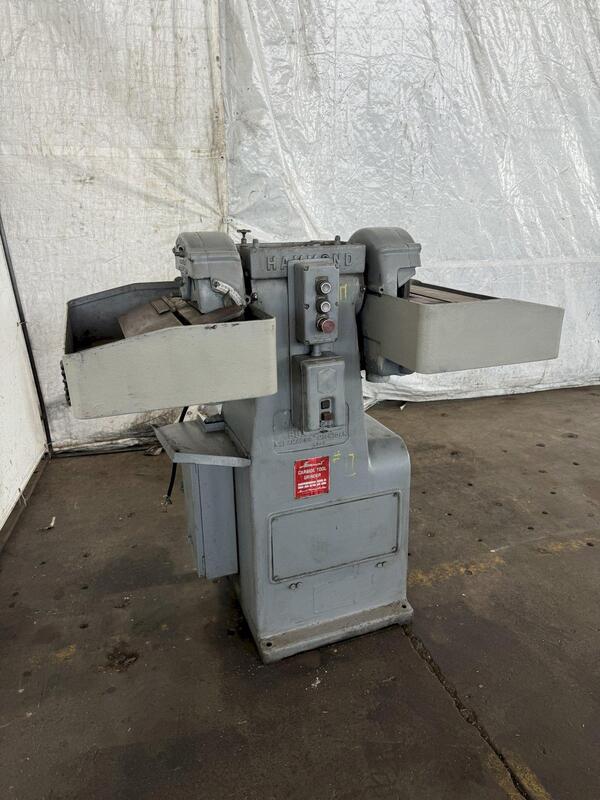 Hammond #WD-10-C, carbide tool grinder, 1900 RPM spindle, 1 HP - Image 1