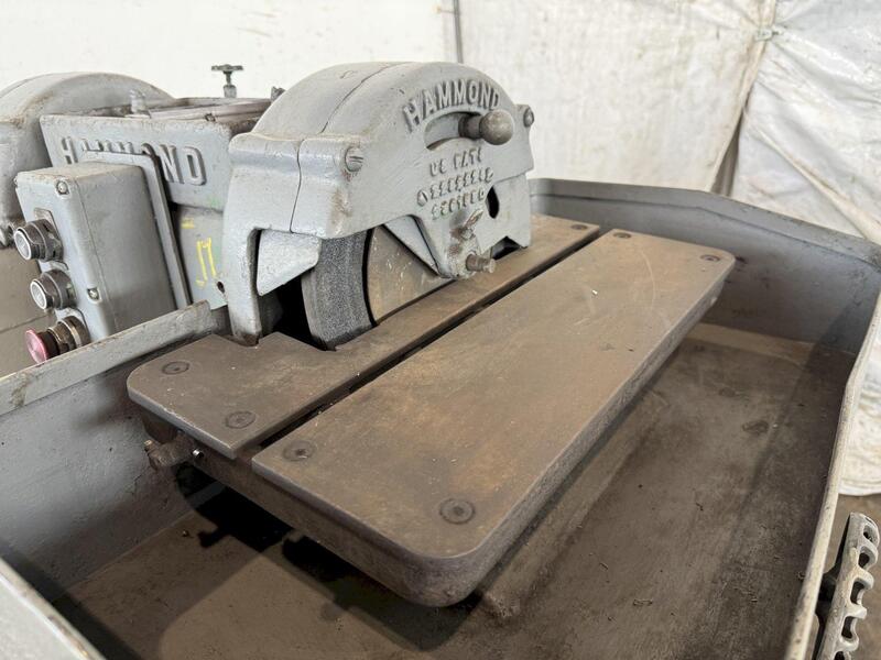 Hammond #WD-10-C, carbide tool grinder, 1900 RPM spindle, 1 HP - Image 3