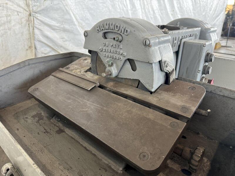 Hammond #WD-10-C, carbide tool grinder, 1900 RPM spindle, 1 HP - Image 4
