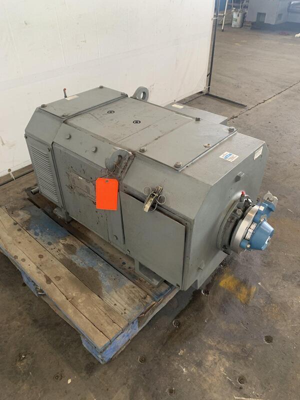250 HP HP RPM 1750 RPM Fuji Electric #GGH5282A, DC motor, 440 Volts - Image 3